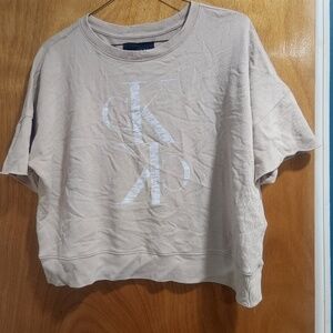 Calvin Klein Crop Sweatshirt XL Size